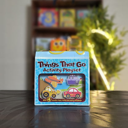 Things That Go Activity Playset