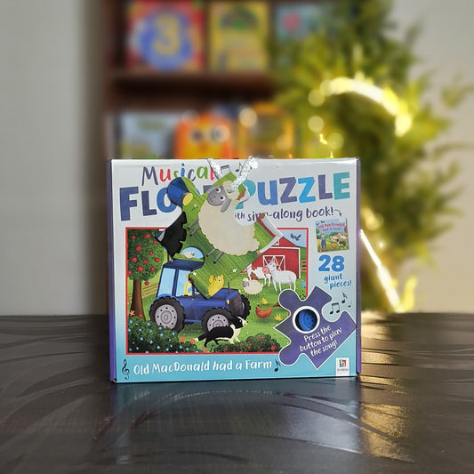 Musical Floor Puzzle (with sing along Book) Pack