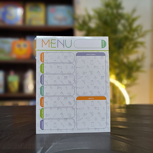 Magnetic Weekly Planner with Groceries & Notes – Organize Your Week & Shopping