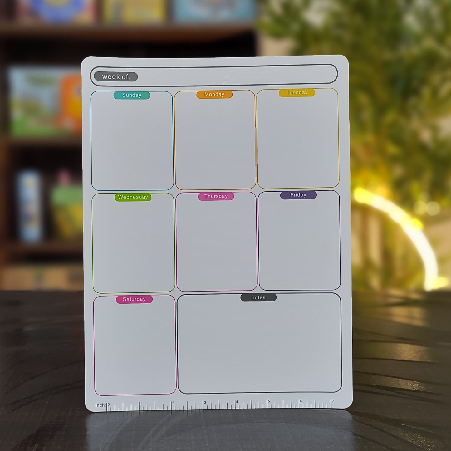 Magnetic Weekly Planner with Notes – Stay Organized & Plan Your Week