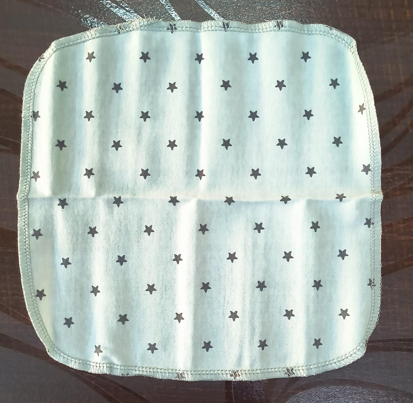 Organic Washcloths Set of 7–  ( Design -1 )Super Soft, Highly Absorbent & Durable for Everyday Use