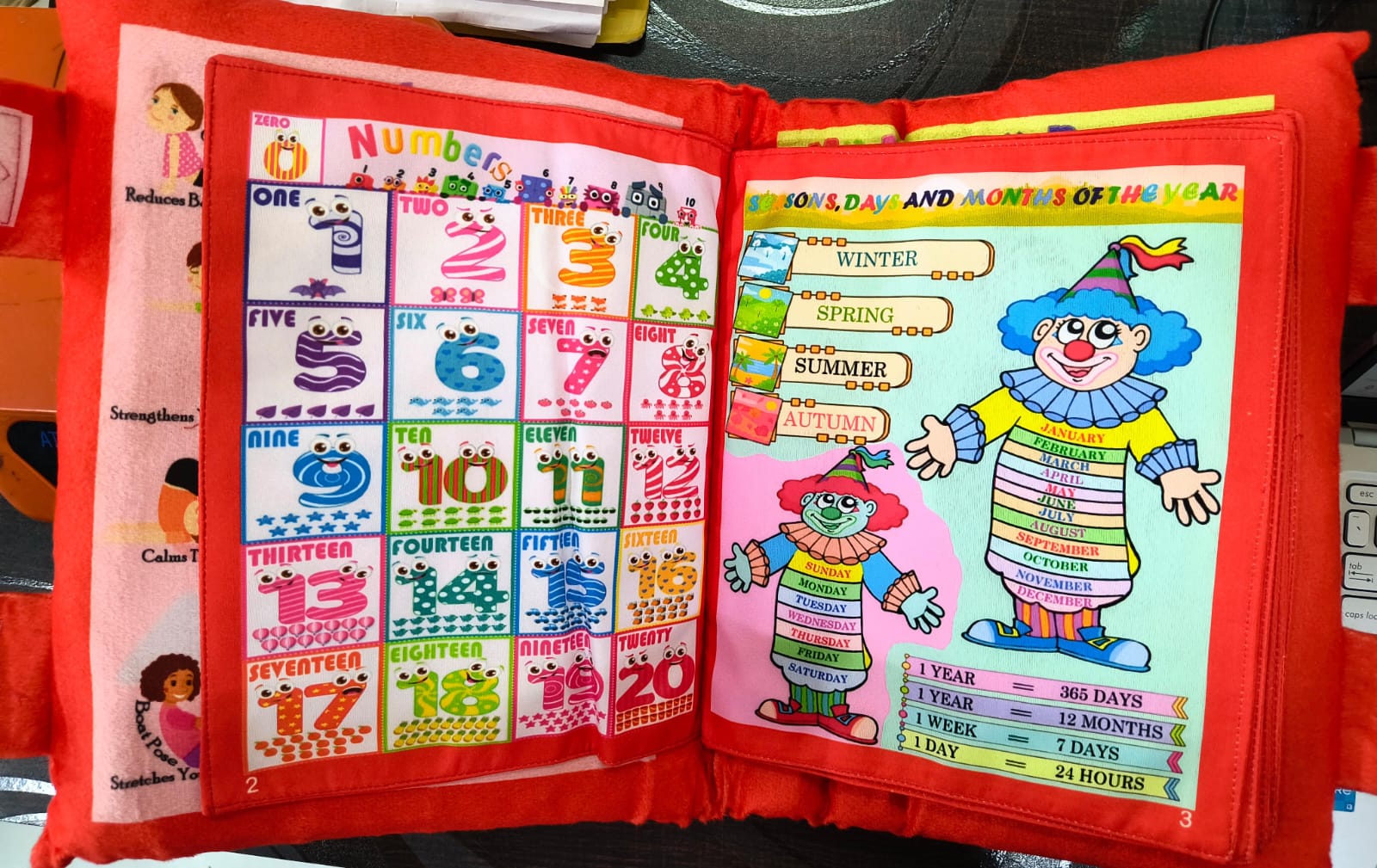 Pre-School Activity Pillow Book