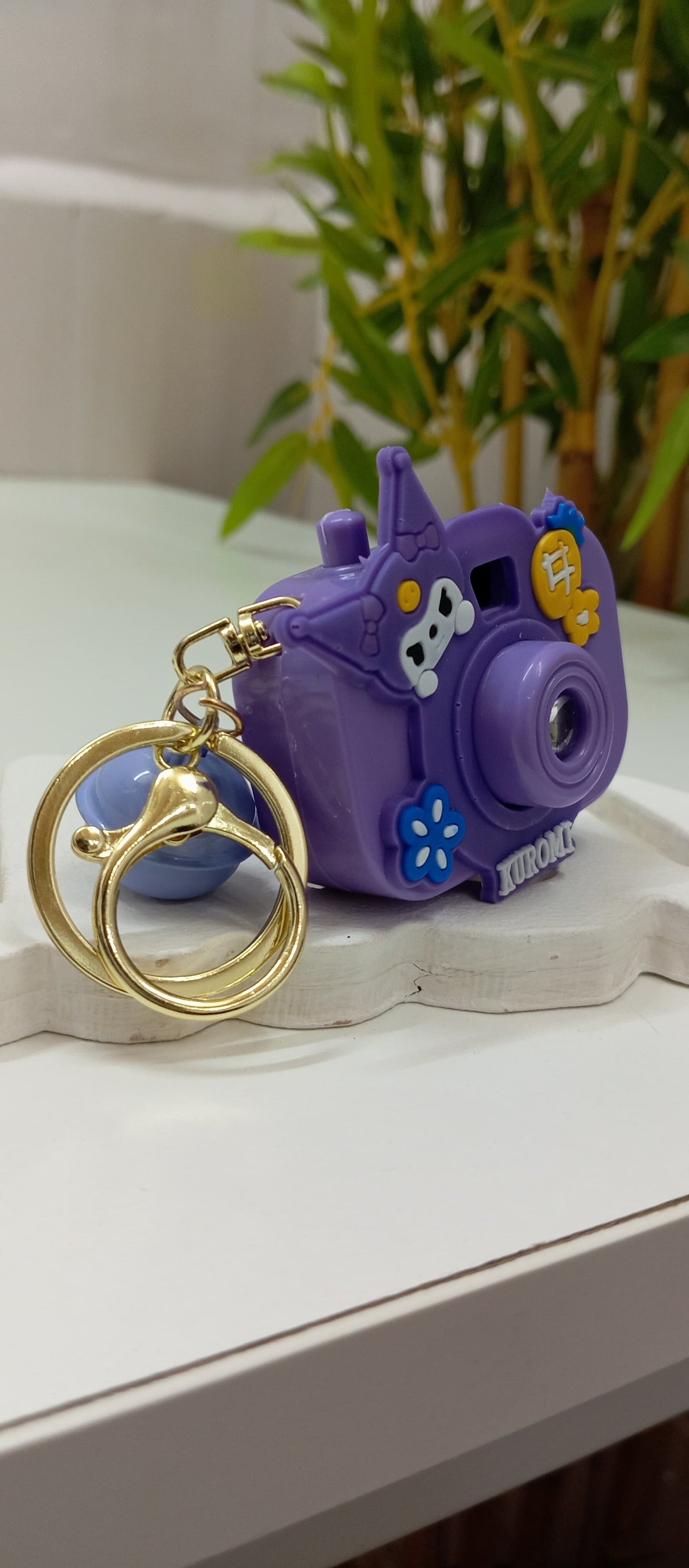 Purple Kuromi Projection Camera – Light Toy for Kids