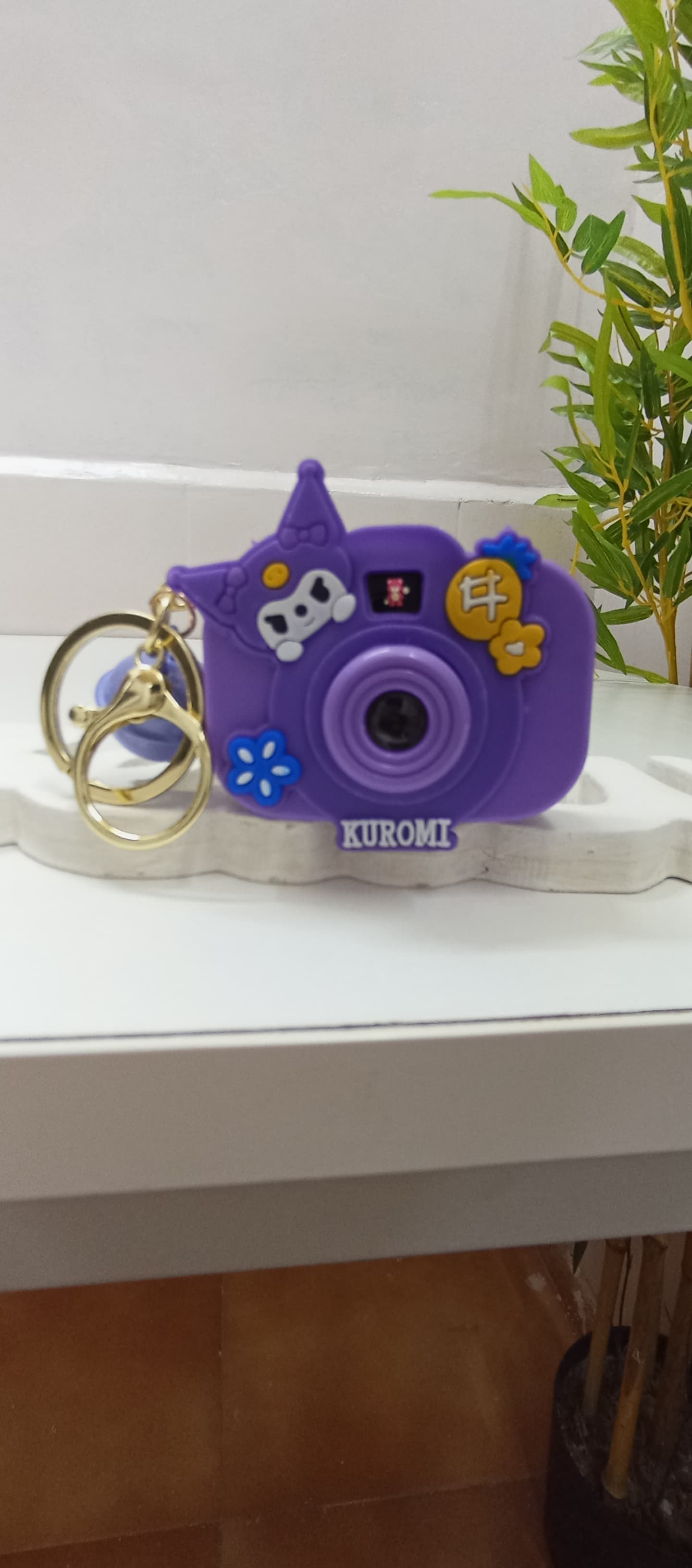 Purple Kuromi Projection Camera – Light Toy for Kids