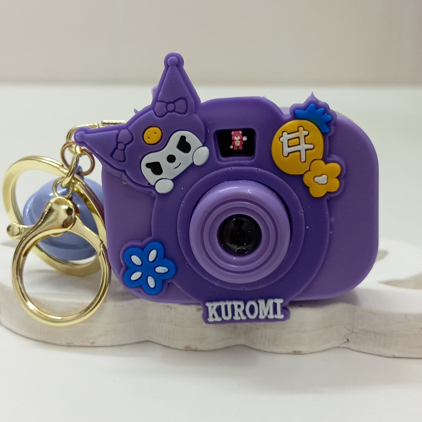Purple Kuromi Projection Camera – Light Toy for Kids