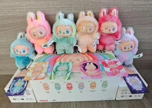 PiK A BOO Labubu Cartoon Toy – Soft Collectible Figure for Kids & Adults | Assorted Colours | Plush Figure Toys Collectible Blind Box Gift