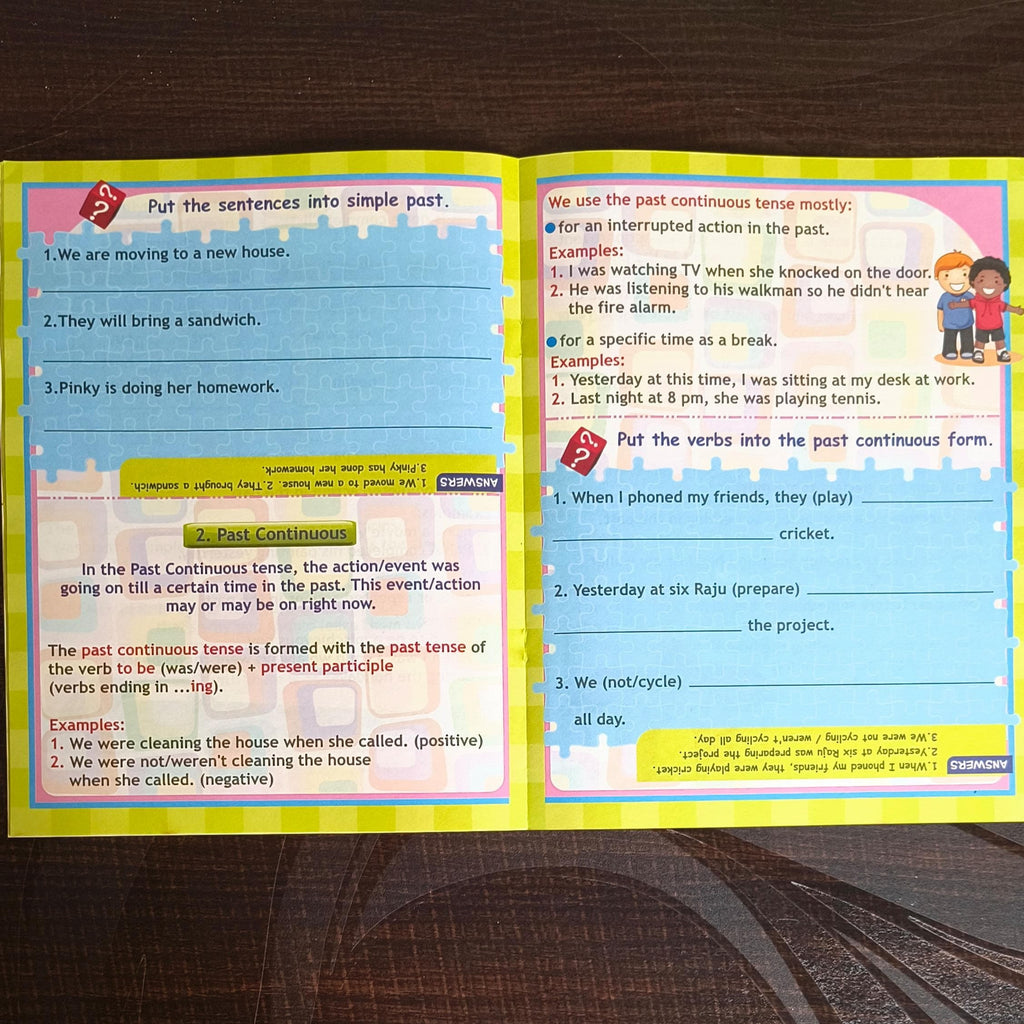 The World of English Grammar (Collection of 6 Books) for Early Learning and Education for 5 years and above