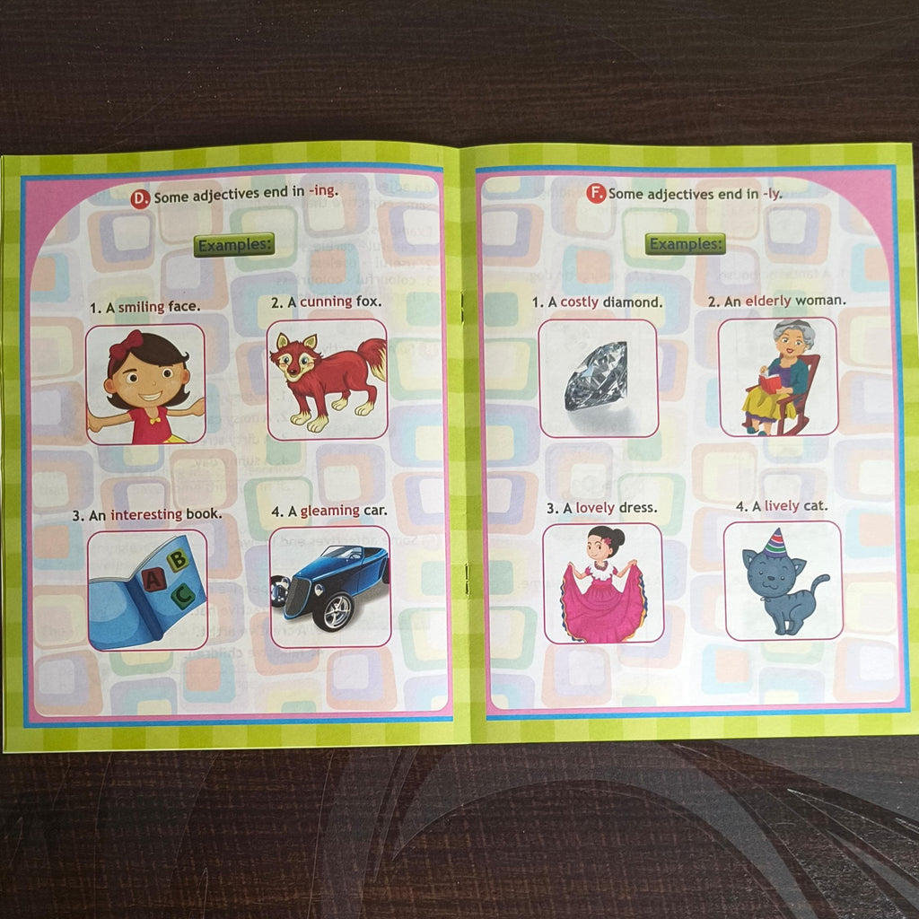 The World of English Grammar (Collection of 6 Books) for Early Learning and Education for 5 years and above
