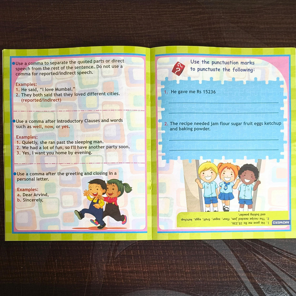 The World of English Grammar (Collection of 6 Books) for Early Learning and Education for 5 years and above