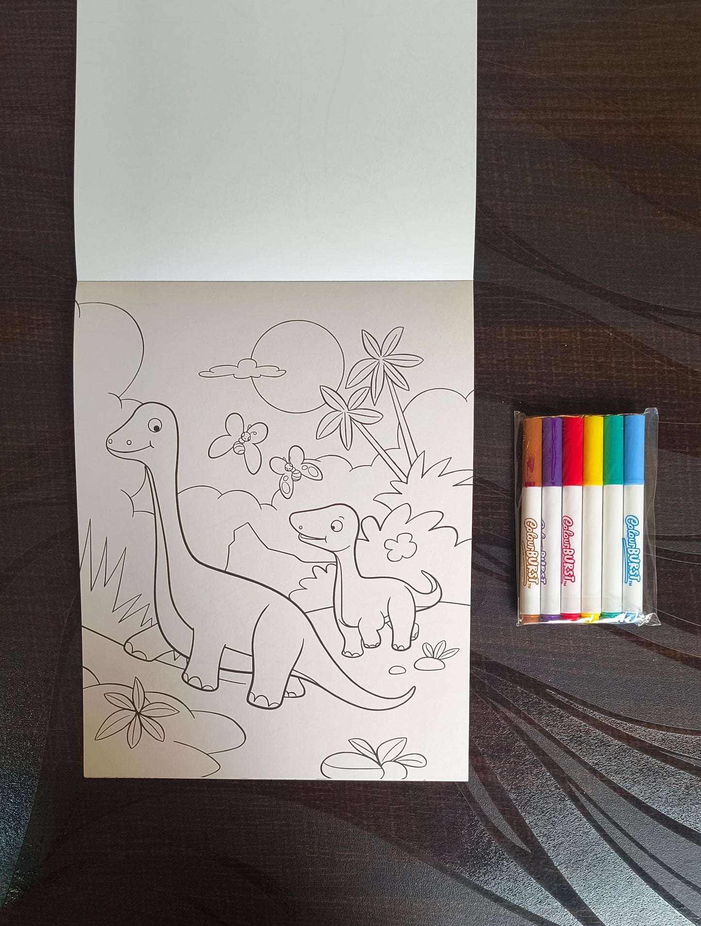 Inkredibles Colour Burst Dinosaurs