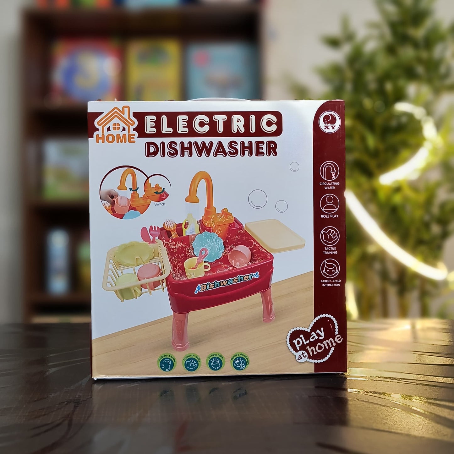 Multifunction Water Kitchen Sink Toy – Electric Dishwasher & Pretend Play Fun for Kids