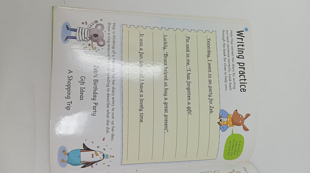 New book slight wear and tear ||  Wipe-Clean Grammar And Punctuation 7-8 Years
