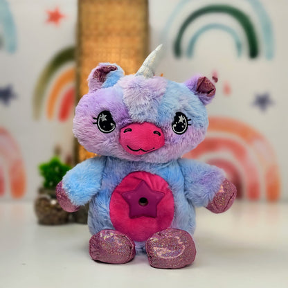 Star Belly Snuggle Unicorn : The Adorable Plush Projector with Magical Lights and Soothing Sounds The Perfect Nighttime Companion for Kids & Babies