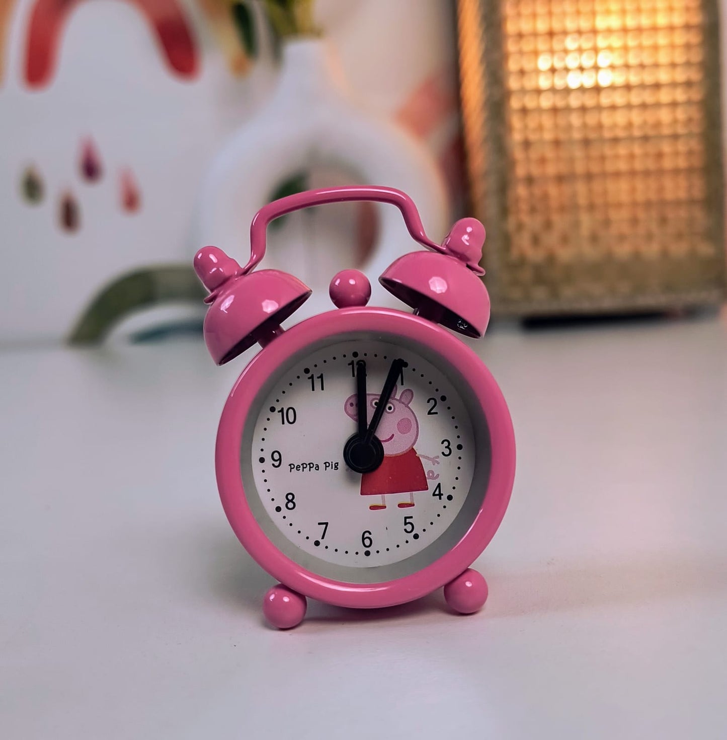 Mini Analog Alarm Clock: Perfect Study Table or Bedroom Gift for Kids Students, Men & Women (AC12/13)