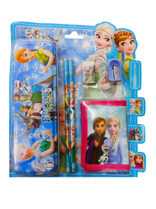 Cartoon Themed Stationery Kit with Assorted Design – Perfect Return Gift for Kids