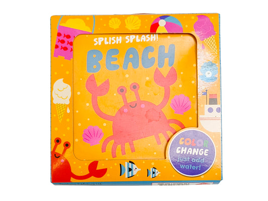 Color Changing Bath Book: My Little Beach