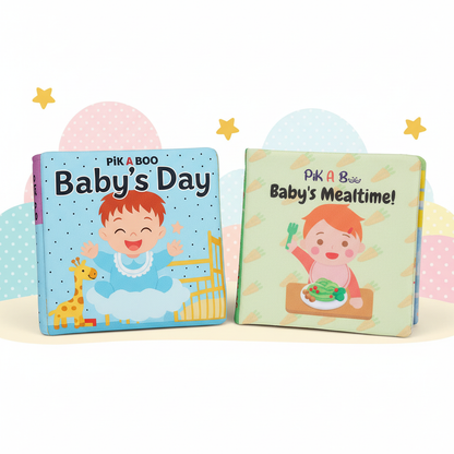 Baby Cloth Books Combo with Enhanced Background