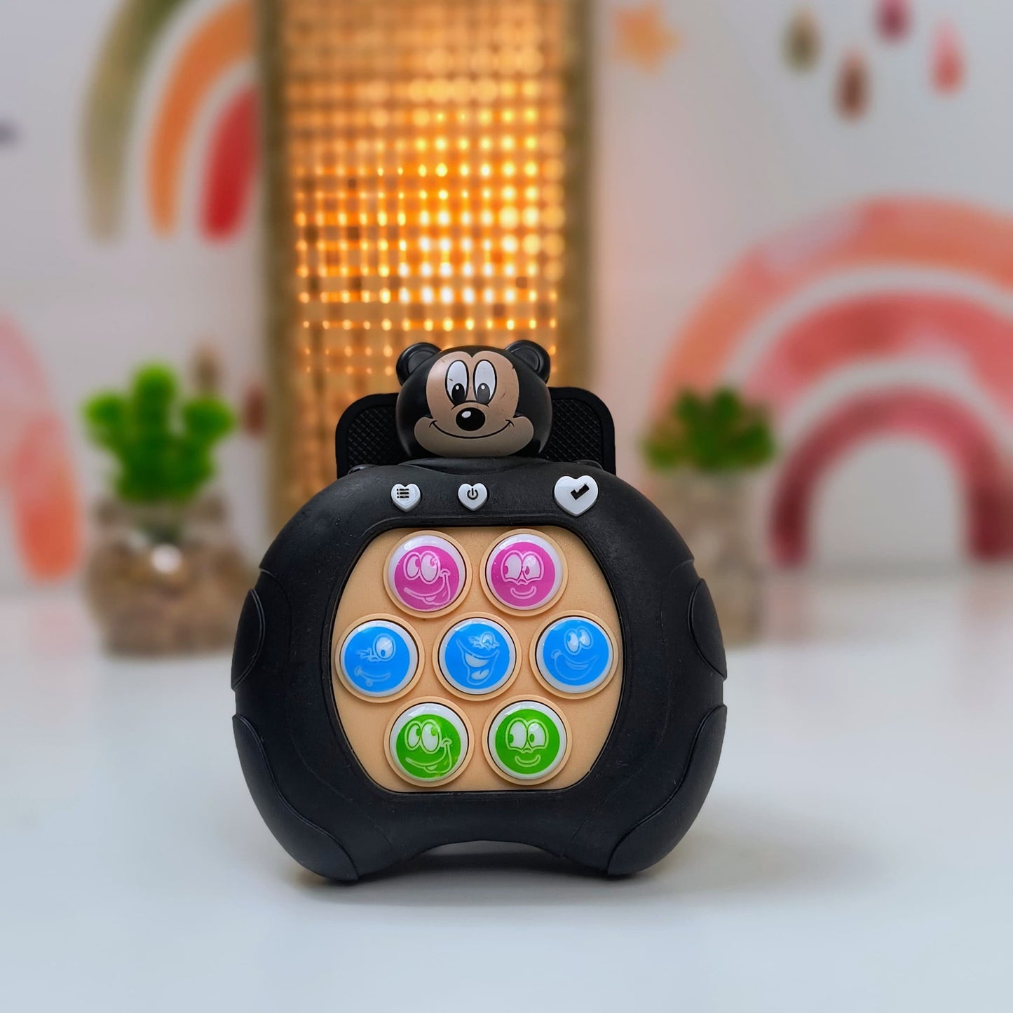 Whack Buttons Brain Boost Puzzle Toy: The Ultimate Interactive  Light & Sound Challenge for Toddlers Kids