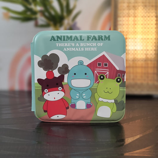 Animal Farm : Storytelling Bath Book With Squeaky Sound for Kids | Splash & Learn with Every Bath