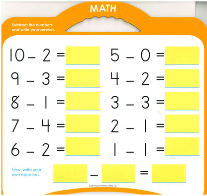 Active Minds First Grade Tote & Trace: Fun Learning Set for Kids.