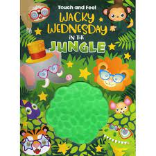 Touch And Feel Book- Wacky Wednesday in the Jungle