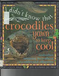 Pre Loved ||  Crocodiles Yawn to Keep Cool (I Didn't Know That)