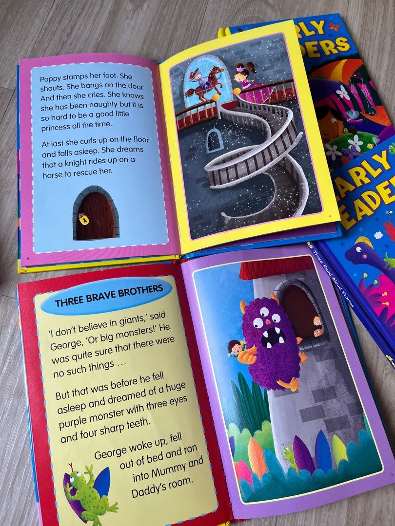 Early Readers Story Books Set of 4 Books