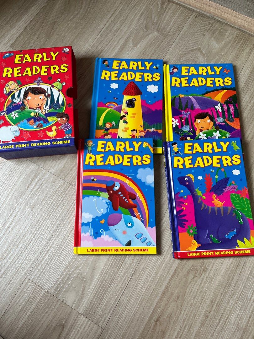 Early Readers Story Books Set of 4 Books