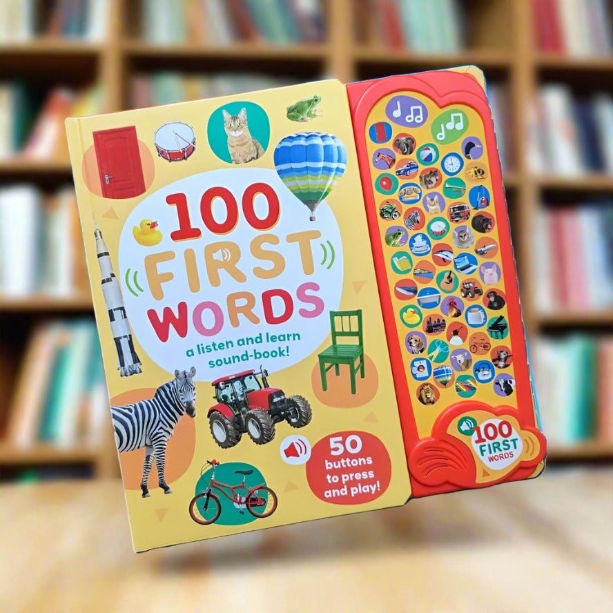 100 First Words and 50 Sound Book