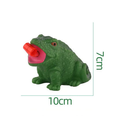 🐸 Squeeze Tongue Popping Frog Toy – Fun New Design Kids Toy | Interactive Plastic Frog Shape for Play & Stress Relief | Bulk Order for Parties & Gifts Any One