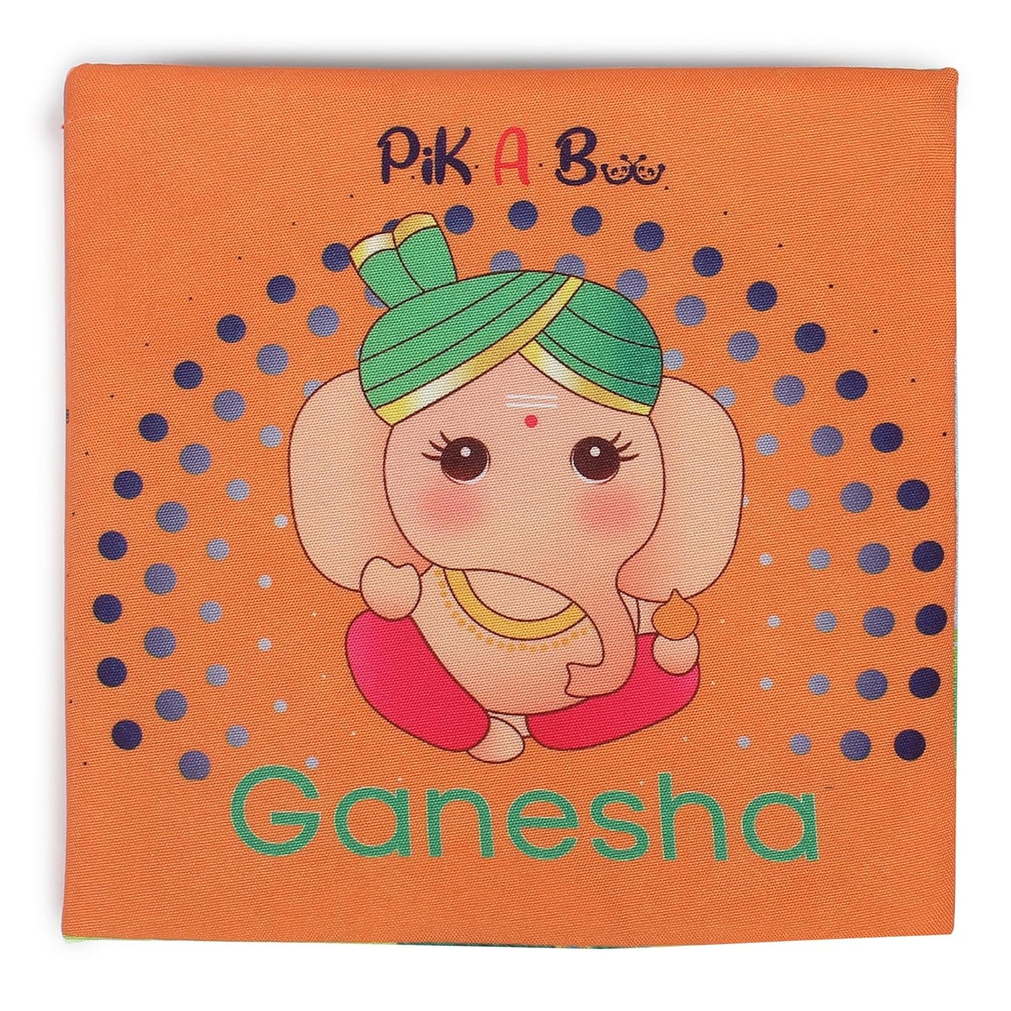 PiK A BOO Hanuman & Ganesha Cloth Books Combo (0–6 Years)