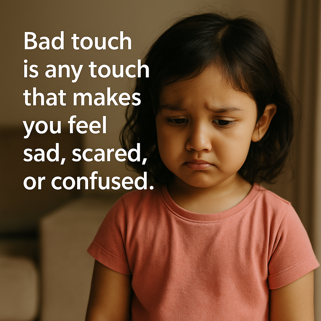 PiK A BOO Good Touch Bad Touch Flash Cards | Early Learning Fun (Set of 21)
