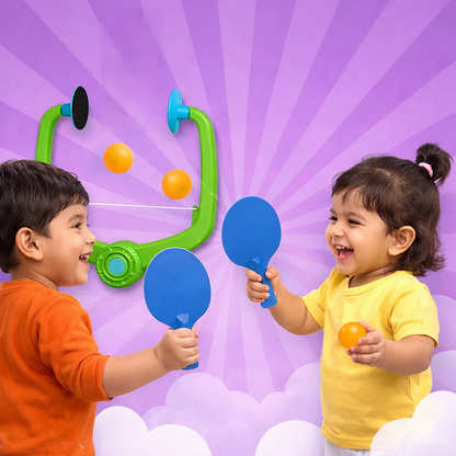 PiK A BOO Smash Buddy Doorway Hanging Table Tennis Set