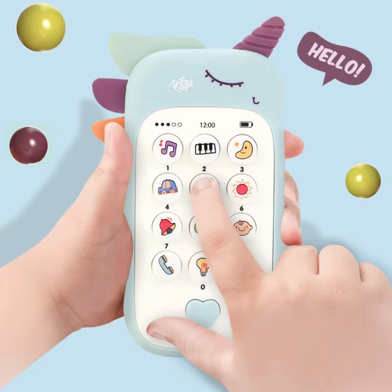 Baby Mobile Phone Toy - Musical & Educational Fun for Kids!