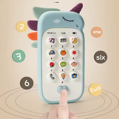 Baby Mobile Phone Toy - Musical & Educational Fun for Kids!