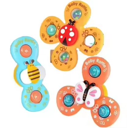 Suction Spinner Bath Toy - Fun & Engaging Water Play for Kids