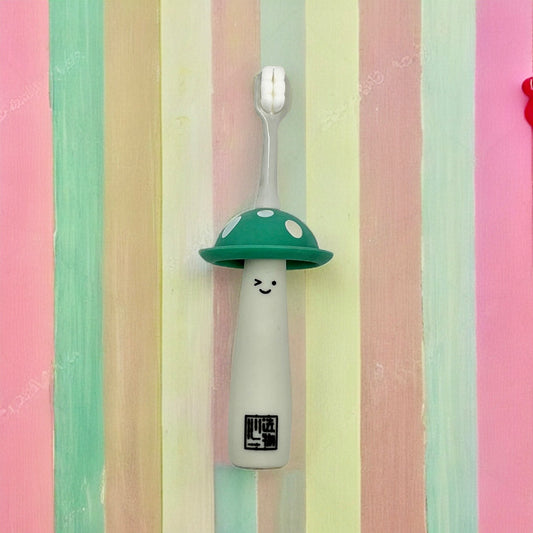 Mushroom Shape Toothbrush with Soft Bristles