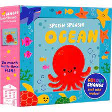 Color Changing Bath Book: My Little Ocean