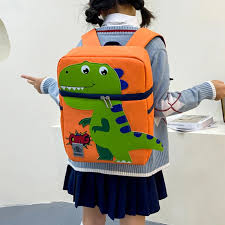 The Simplifiers Dinosaur Theme Box Backpack School Bag for Kids