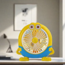 Cute Mini Cartoon Electric & Desk Fan For Children