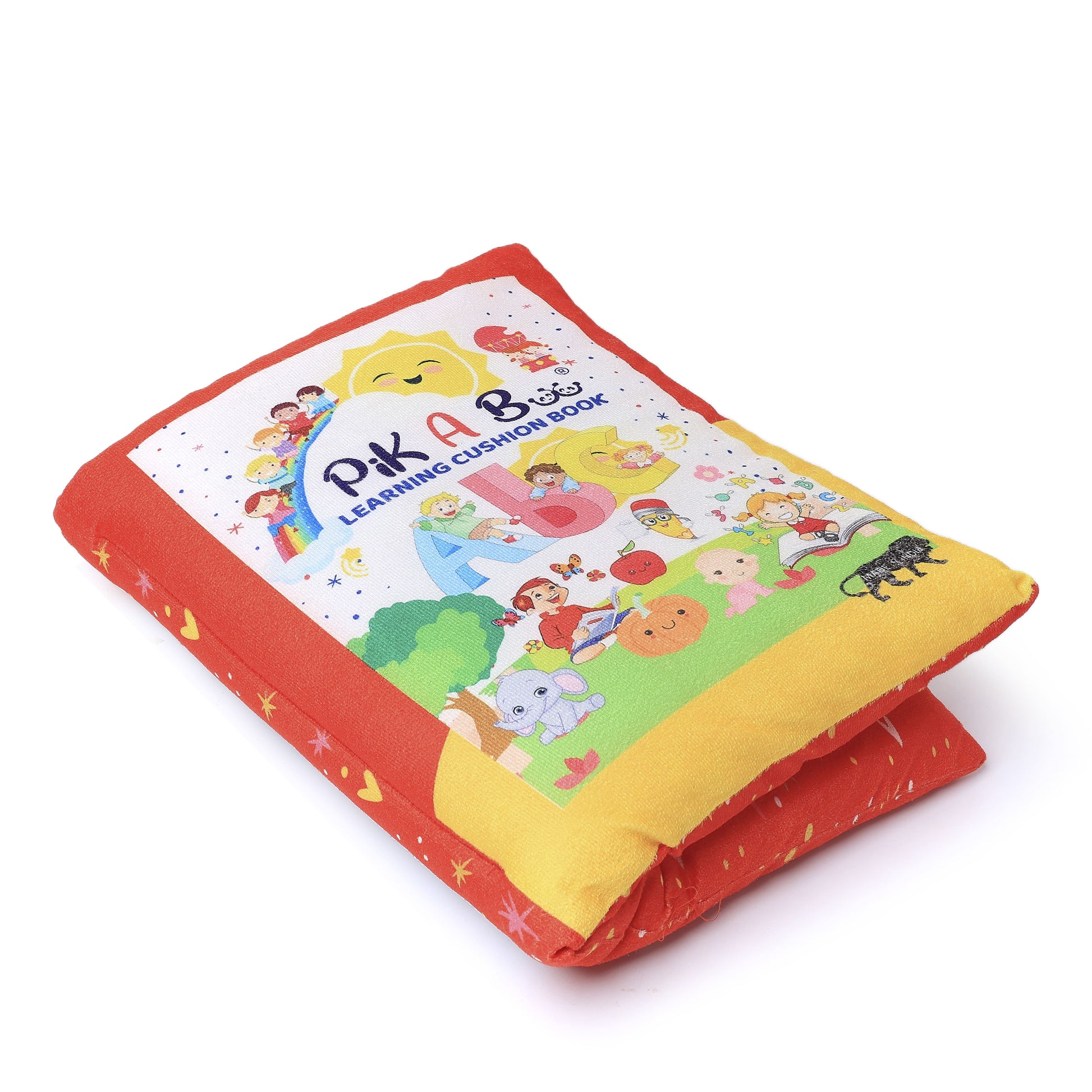 PiK A BOO Red Learning Cushion Book Level 1 with English Rhymes