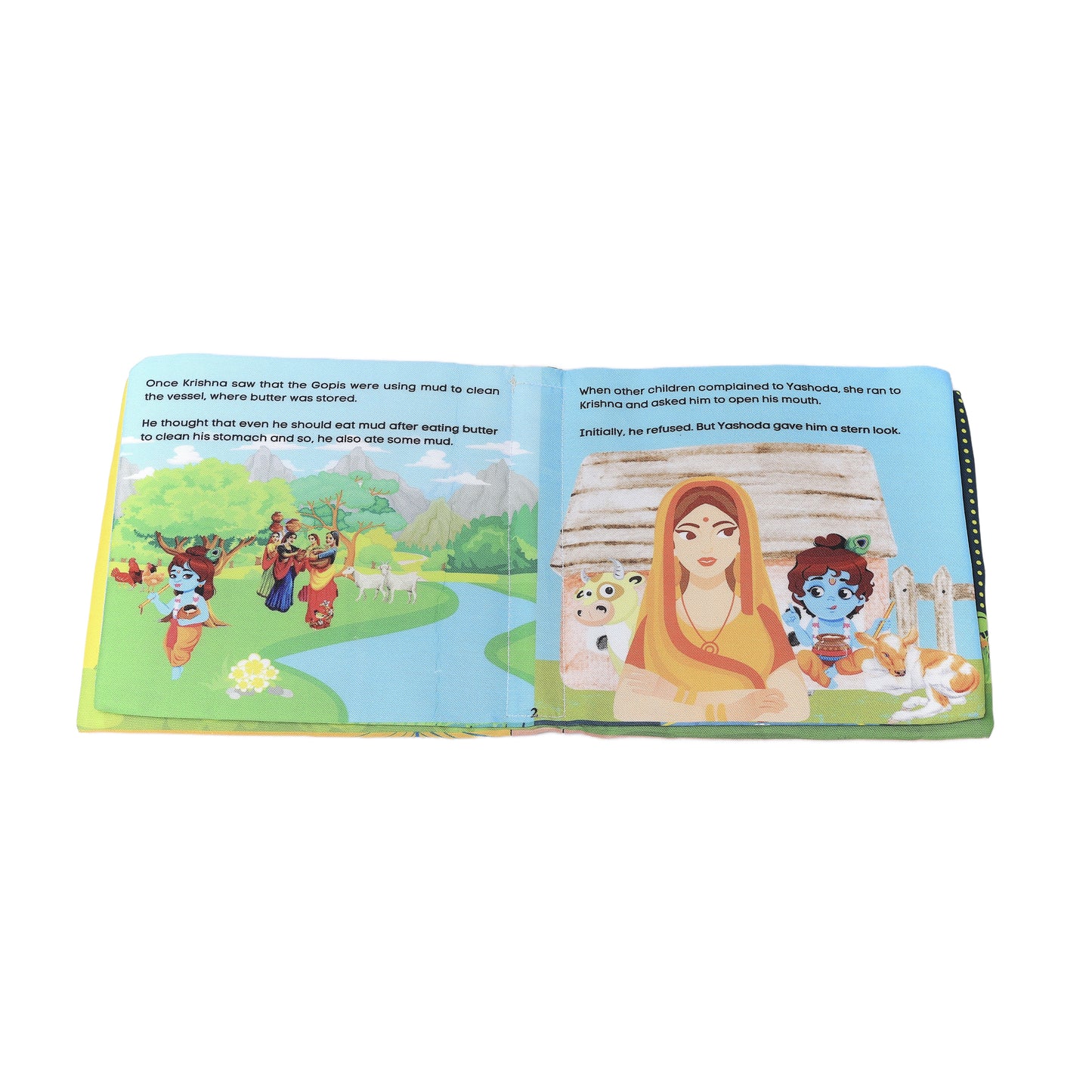 Krishna Cloth Books | Early Learning & Spiritual Fun
