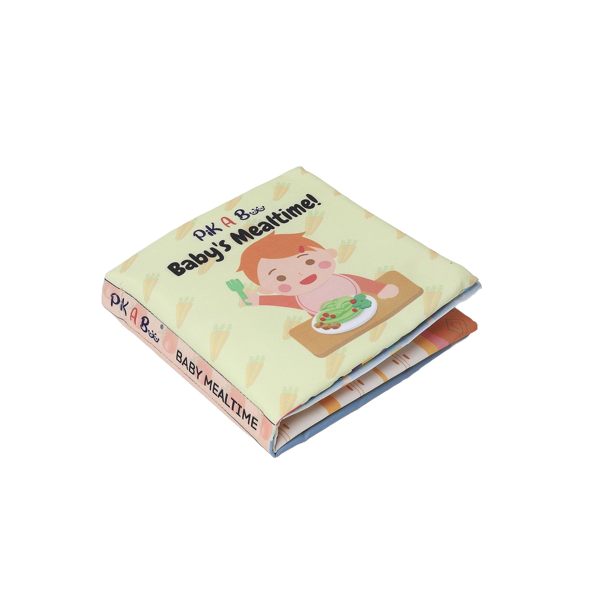 Baby's Mealtime PiK A BOO Exclusive Cloth Books – Fun Feeding Adventures.