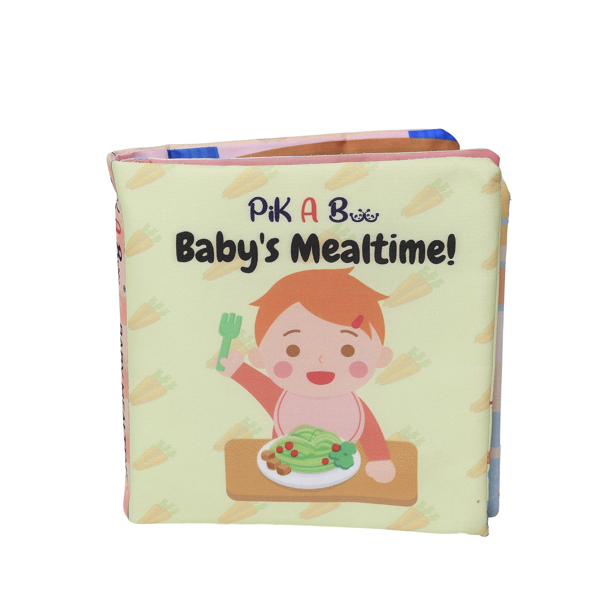 Baby's Mealtime PiK A BOO Exclusive Cloth Books – Fun Feeding Adventures.