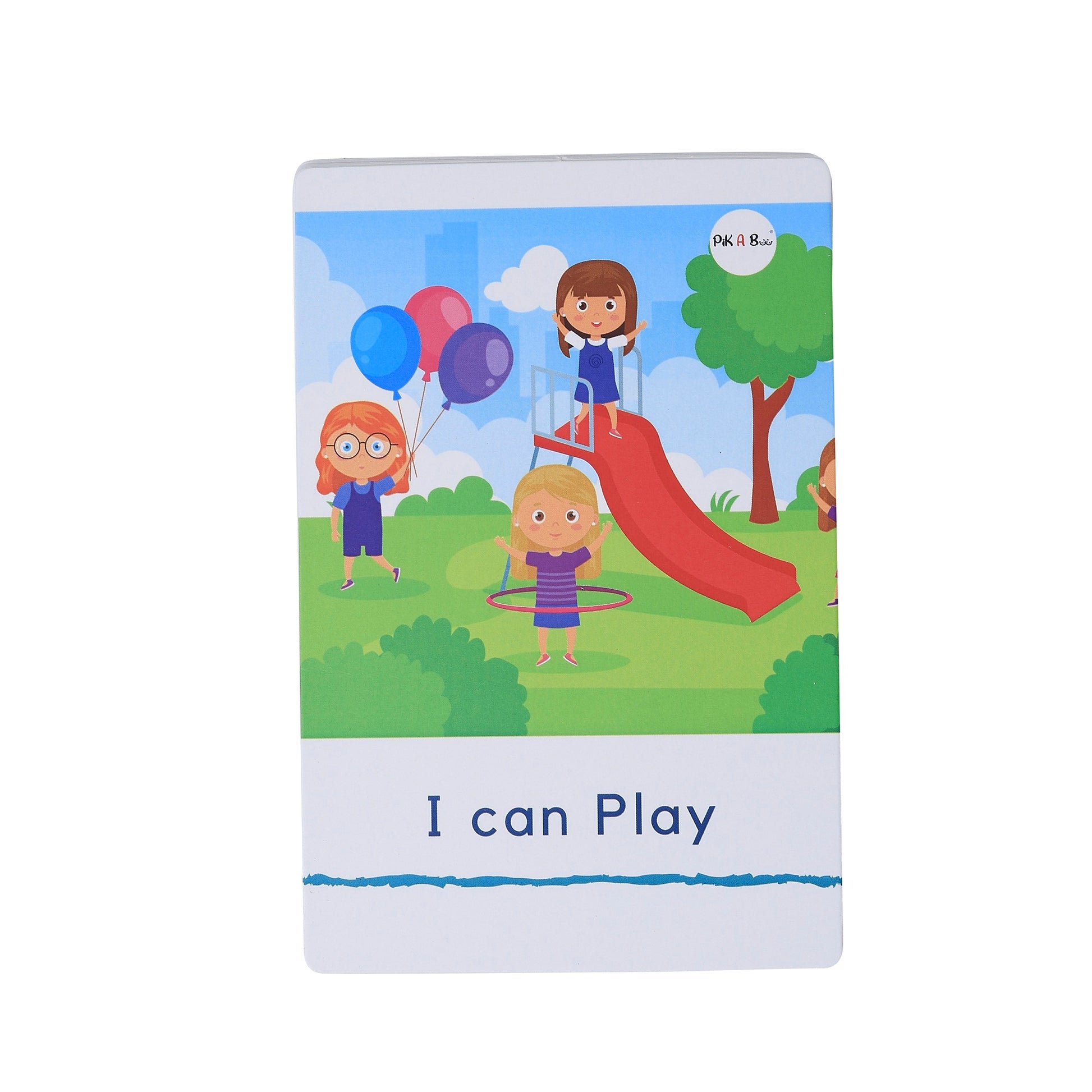 Verbs & Positive Words Flash Cards | Early Learning for Kids
