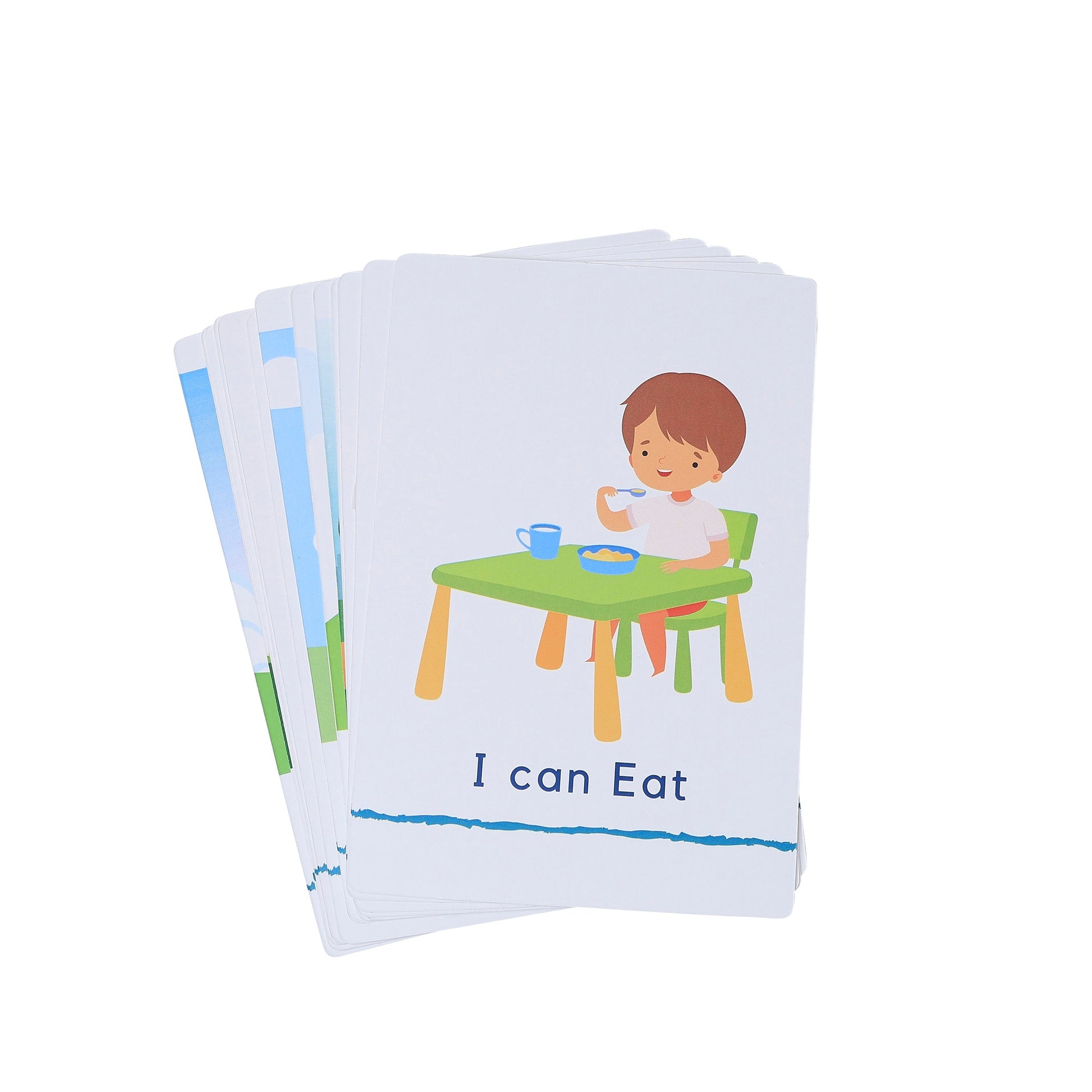 Verbs & Positive Words Flash Cards | Early Learning for Kids