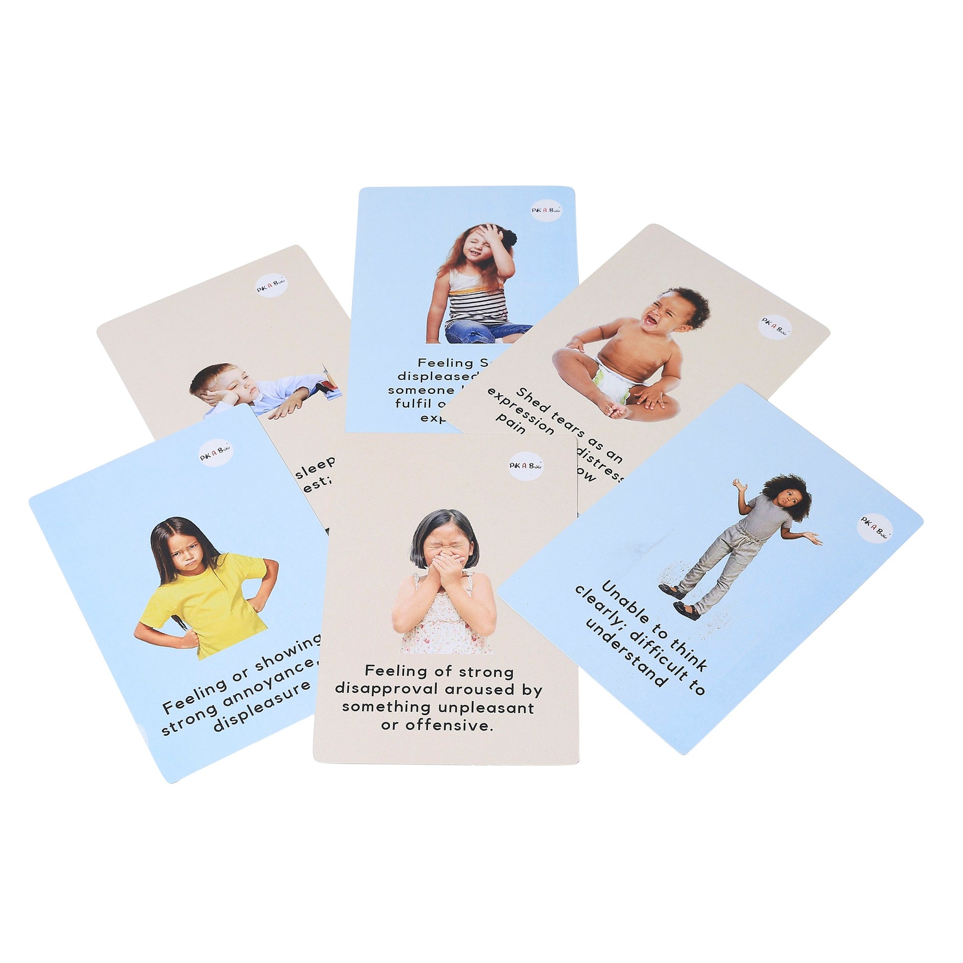 Emotions & Feelings Flash Cards | Early Learning for Kids