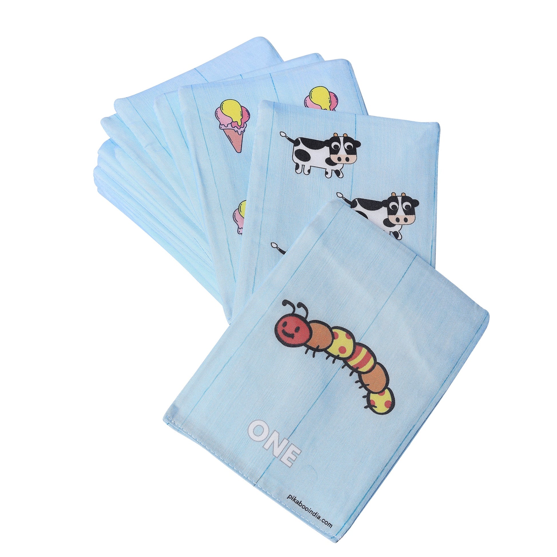 Cloth Number Flash Cards | Early Learning & Brain Fun