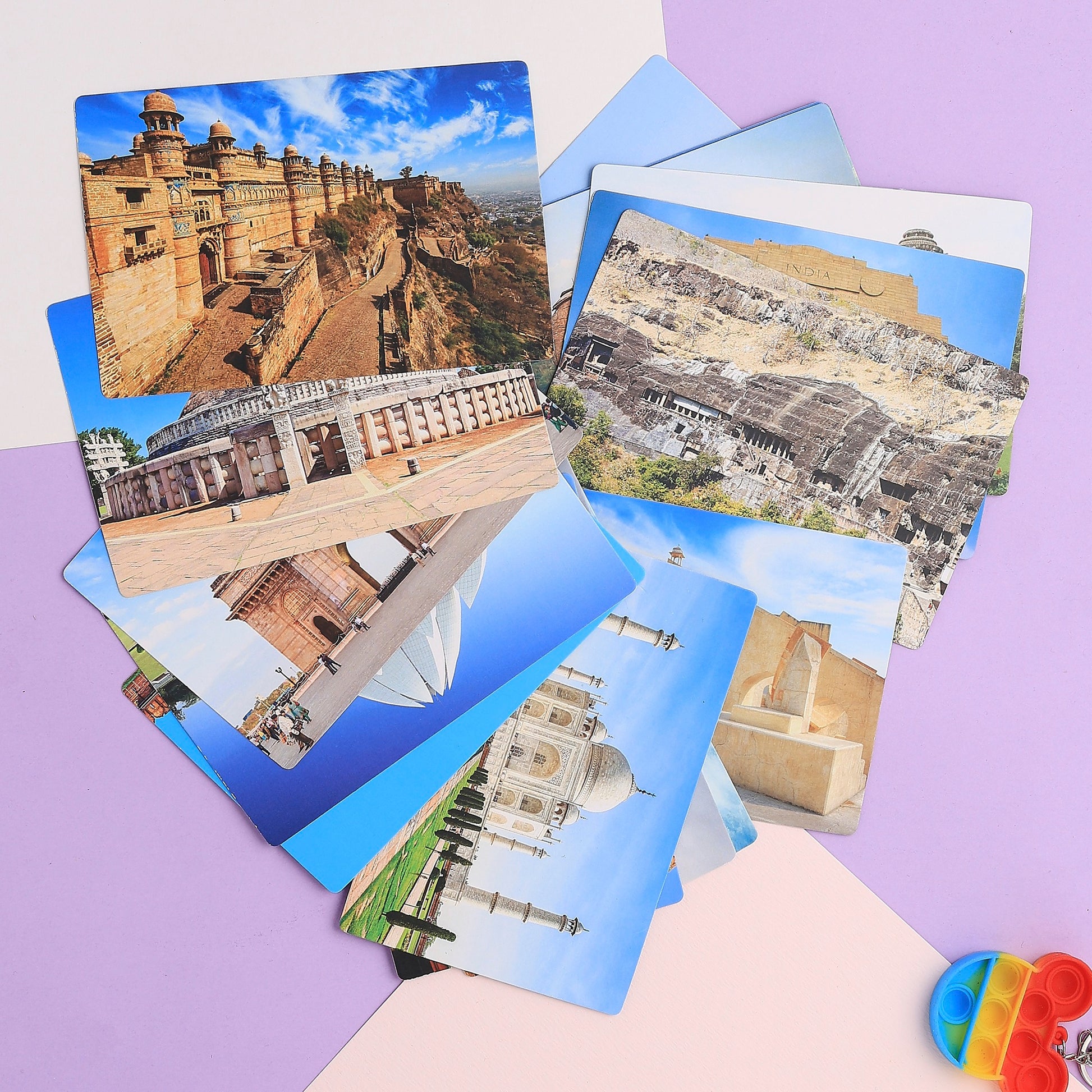 Monuments of India Flash Cards – Early Learning for Kids