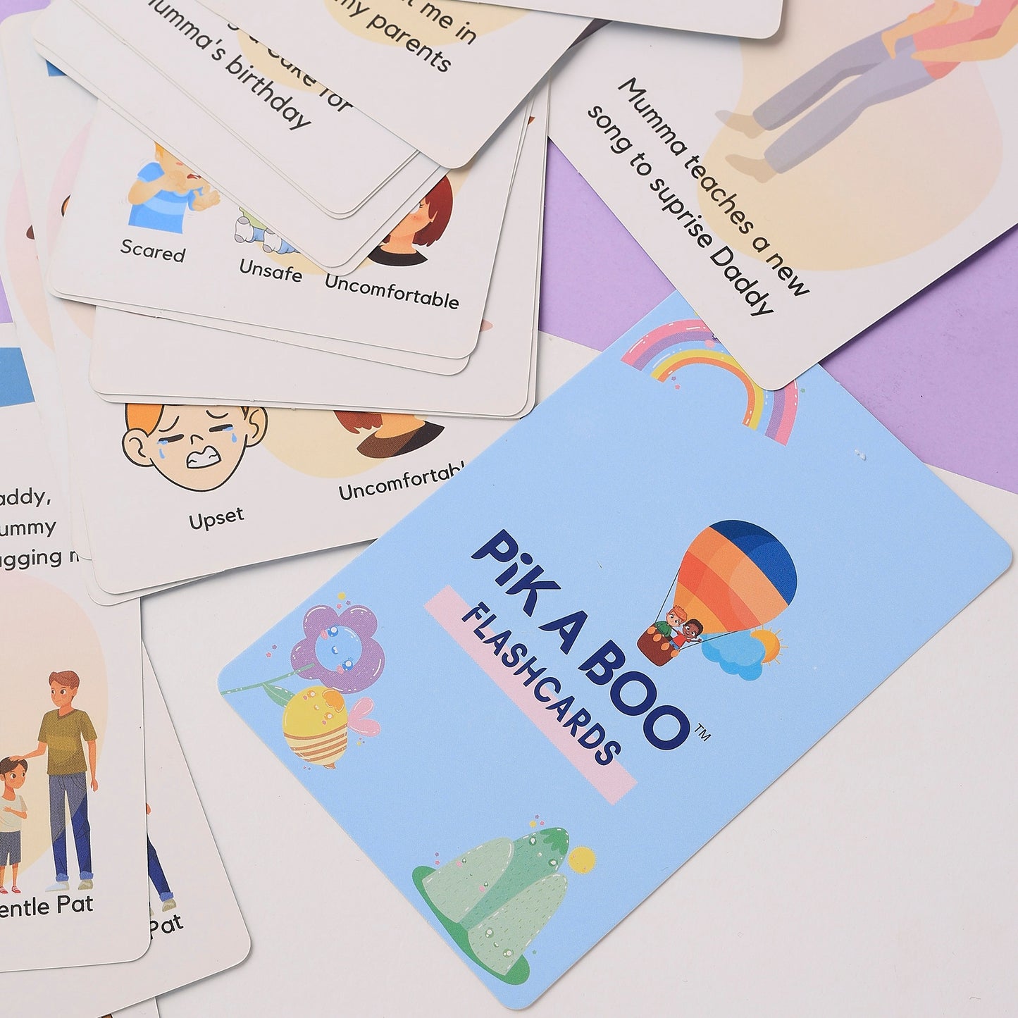 Good Touch Bad Touch Flash Cards | Early Learning Fun